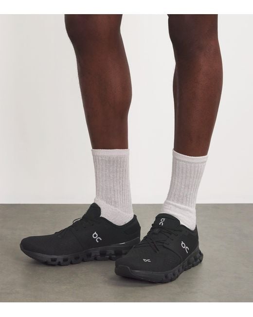 On Shoes Black Cloud X 4 Trainers for men