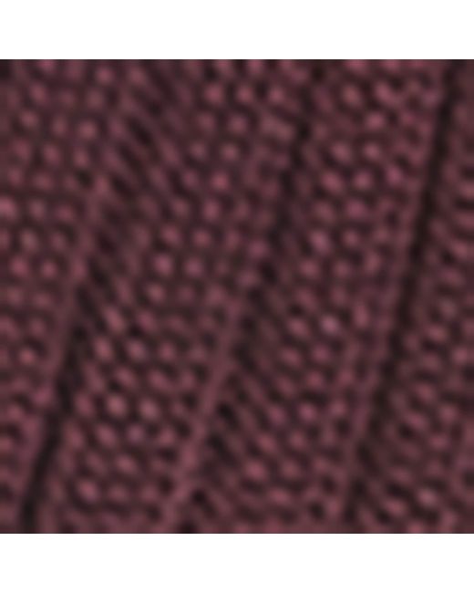 Pantherella Purple Silk Baffin Socks for men