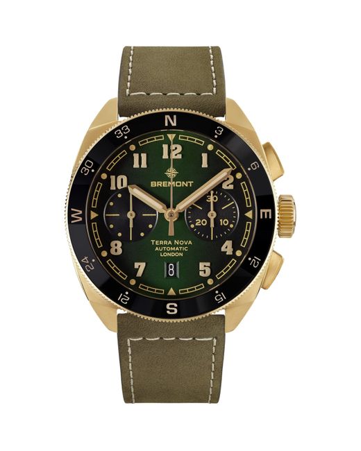 Bremont Green Bronze Terra Nova Chronograph Watch for men