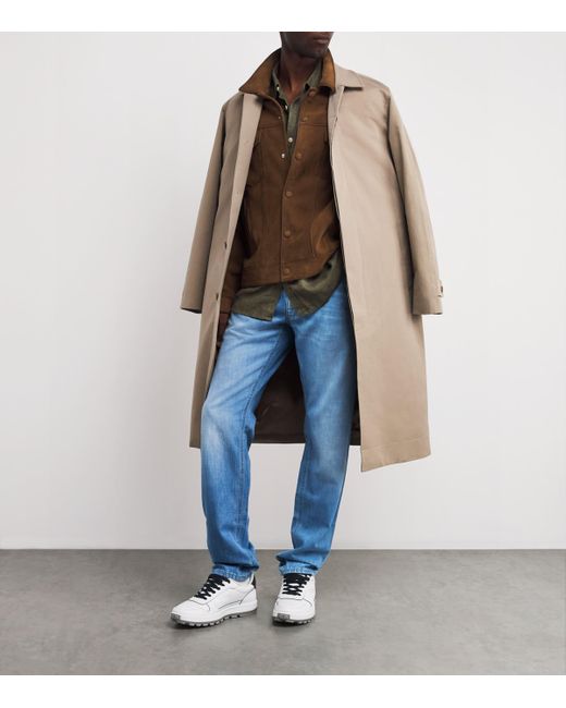 Brioni Blue Meribel Straight Jeans for men