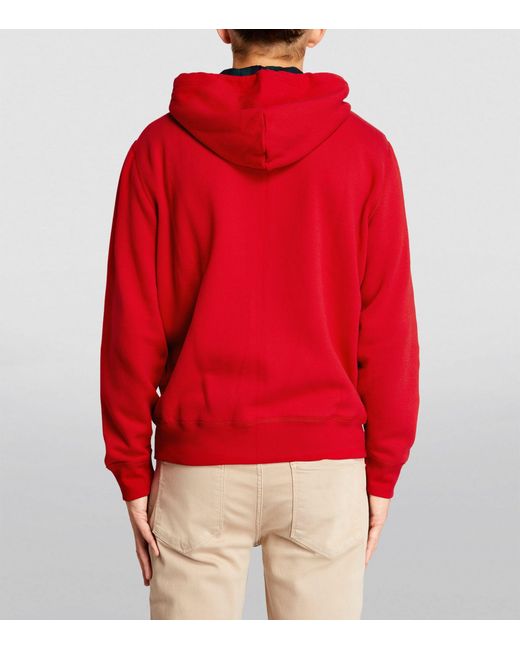 Polo Ralph Lauren Red Zip-up Hoodie for men