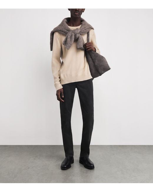PAIGE Natural Cotton Wildomar Sweater for men