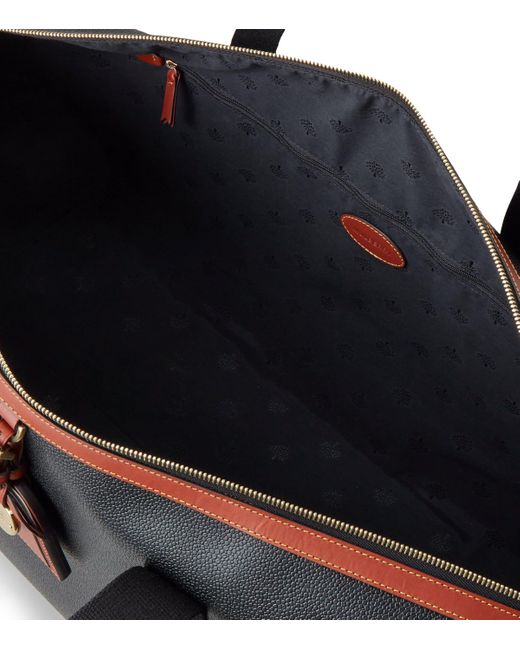Mulberry Black Medium Clipper Holdall for men