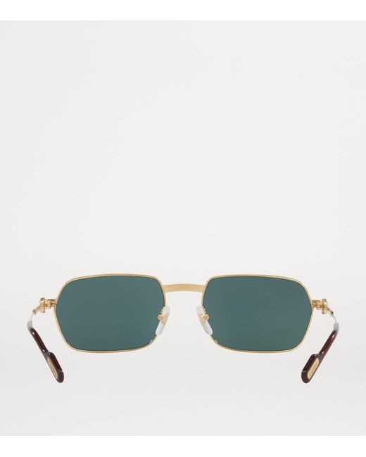 Cartier Green Première De Rectangular Sunglasses for men