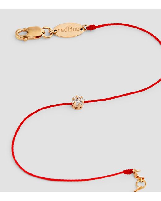 RedLine Red And Diamond Illusion Bracelet