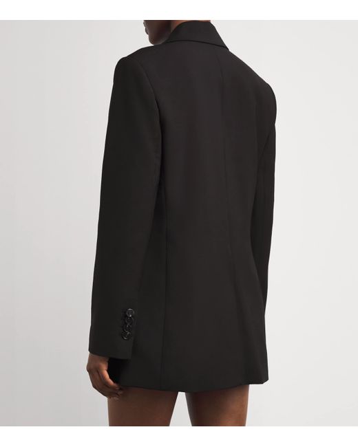 Camilla & Marc Black Single-Breasted Corinthian Blazer