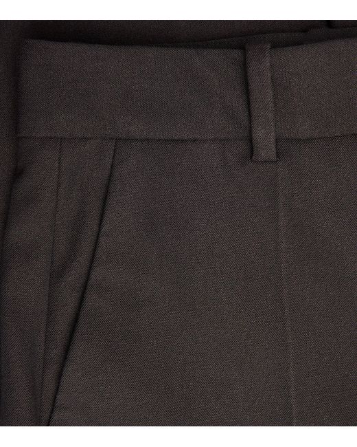 Joseph Black Stretch-Gabardine Tafira Flared Trousers