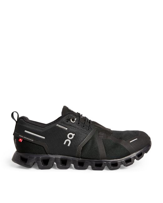 On Shoes Black Cloud 5 Waterproof Trainers