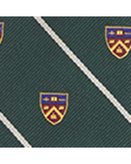 Polo Ralph Lauren Green Silk Jacquard Tie for men