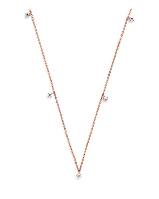Harrods Metallic And Diamond Necklace