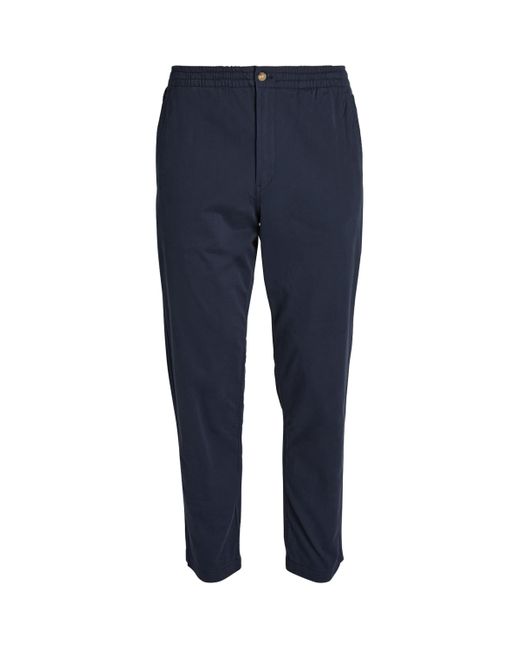 Polo Ralph Lauren Blue Stretch-Cotton Prepster Trousers for men