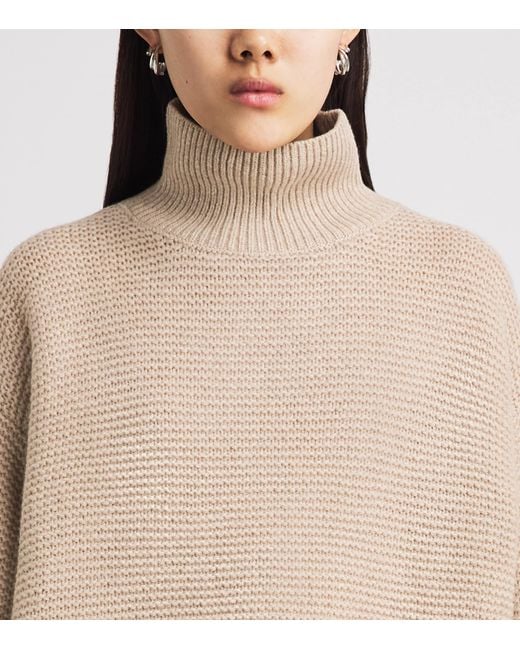 FRAME Natural Stretch-Wool The Links Rollneck Sweater