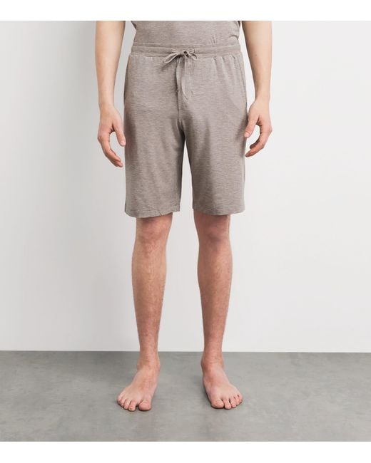 Hanro Gray Casuals Shorts for men