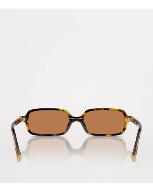 Miu Miu Brown Mu 11Zs Trt Shn Brn