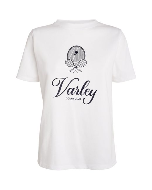 Varley White Graphic Coventry T-shirt