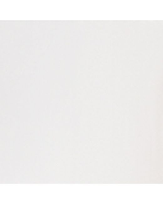 Brunello Cucinelli White Viscose-Linen Twill Trousers