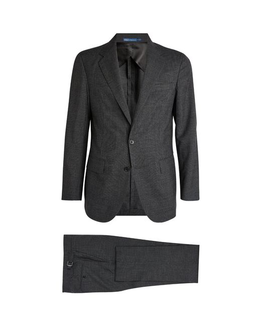 Polo Ralph Lauren Black Wool 2-piece Suit for men