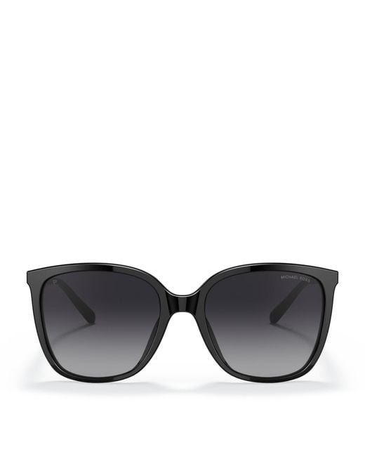 Michael Kors Black Anaheim Square Sunglasses