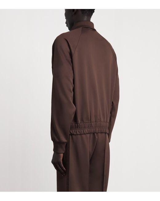 Rhude Brown Madera Track Jacket for men