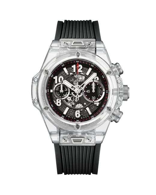 Hublot Metallic Sapphire Big Bang Unico Magic Watch 45mm