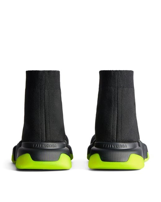 Balenciaga Green Speed 2.0 Sneakers for men