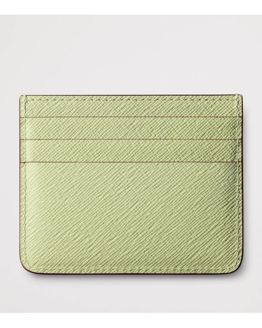 Cartier Green Leather C De Card Holder