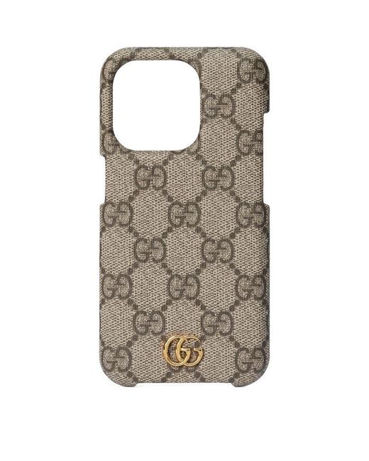 GUCCI アイフォンケース　アイフォン15 Gucci Ophidia Iphone 15 Pro Case in Natural | Lyst UK