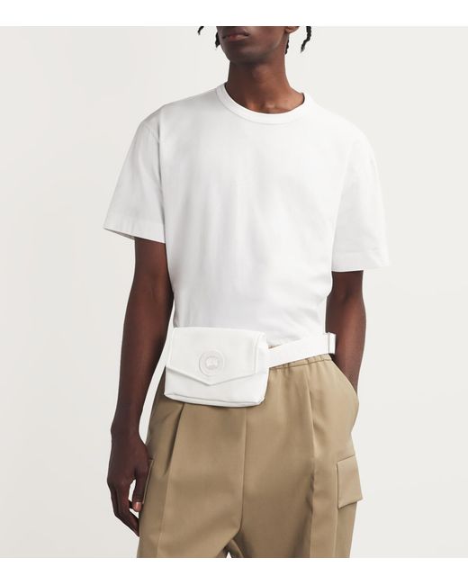 Canada Goose White Mini Waist Bag for men