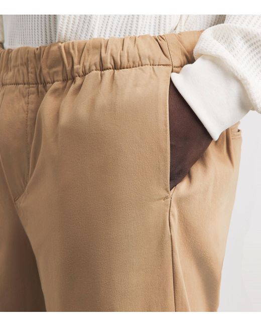 7 For All Mankind Natural Luxe Performance Plus Sateen Joggers for men