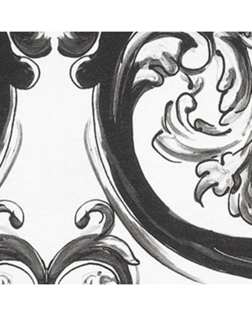 Dolce & Gabbana Black 'Maiolica' Print T-Shirt for men