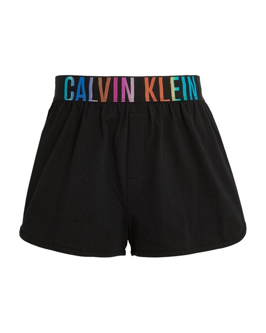 Calvin Klein Black Intense Power Pride Sleep Shorts for men