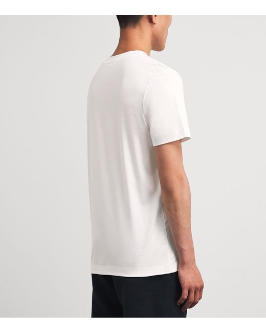 Bogner White Cotton Logo Ryan T-Shirt for men