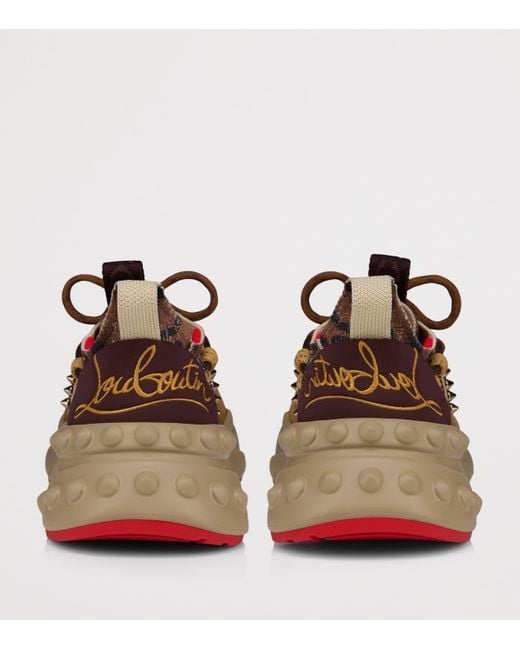 Christian Louboutin Brown Trailnrun Sneakers
