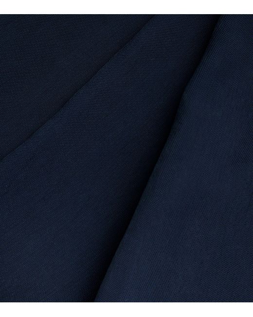 Giorgio Armani Blue Icon Drawstring Trousers for men