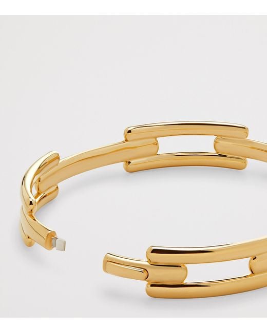 Monica Vinader Natural Vermeil Signature Link Bangle