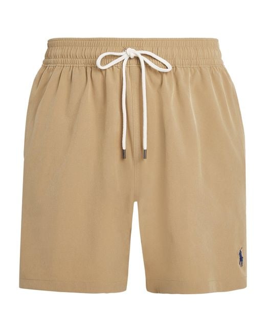 Polo Ralph Lauren Natural Polo Pony Swim Shorts for men