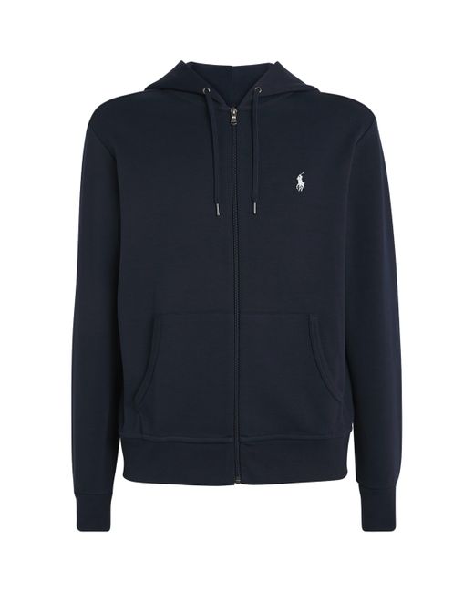 Polo Ralph Lauren Blue Polo Pony Zip-Up Hoodie for men