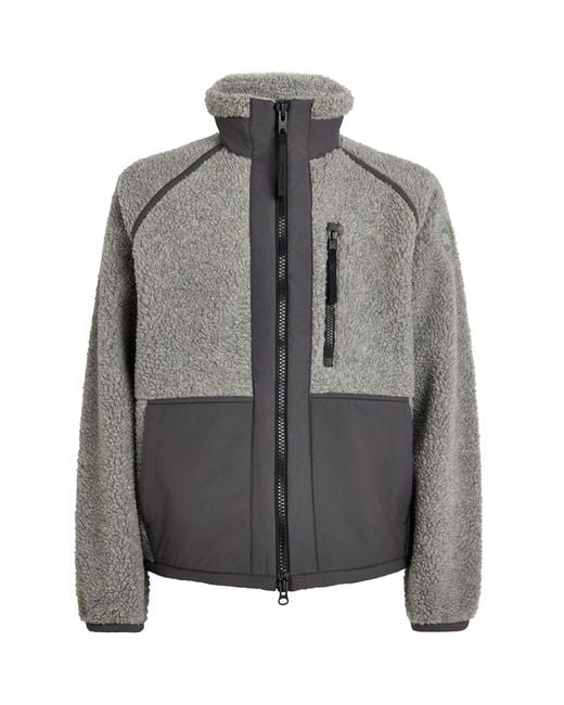 Canada Goose Gray Fleece Westport Jacket for men