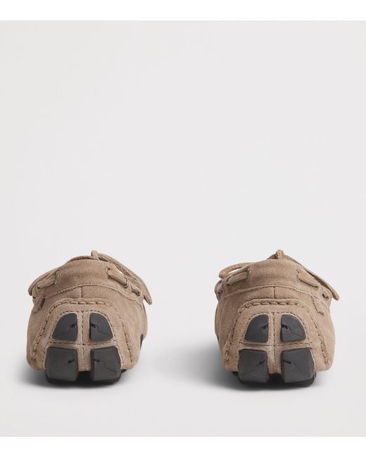 Polo Ralph Lauren Brown Suede Tasselled Anders Loafers