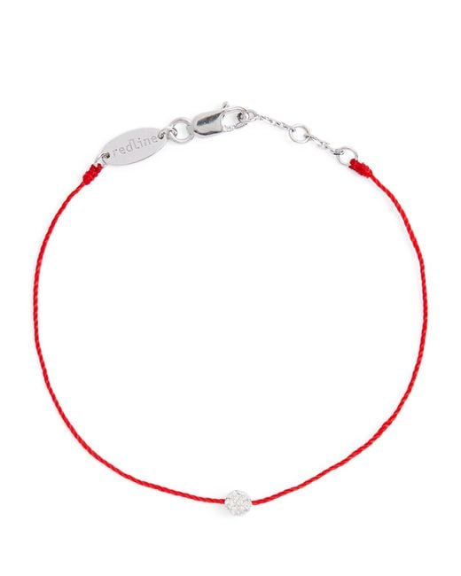 RedLine Red And Diamond Illusion Bracelet