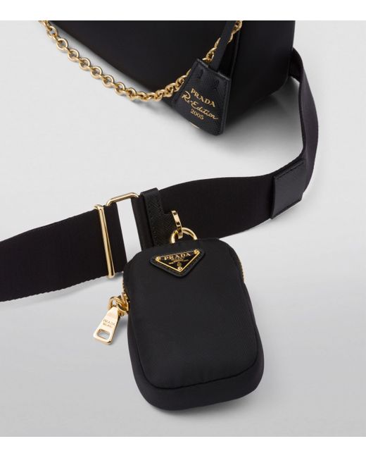 Prada Black Re-Nylon Re-Edition 2005 Shoulder Bag