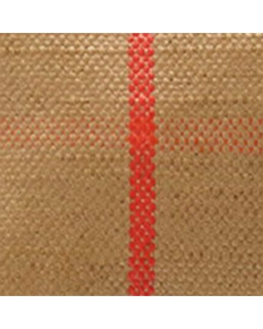 Burberry Brown Leather-Trim Check Highlands Travel Pouch for men