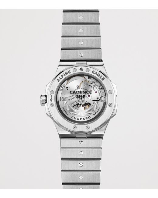 Chopard Metallic Titanium Alpine Eagle Cadence 8Hf Watch for men