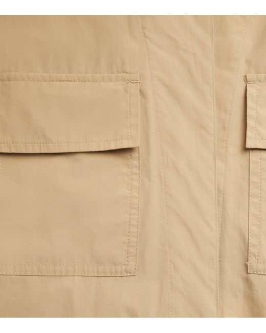 Weekend by Maxmara Natural Cotton Poplin Belted Jacket