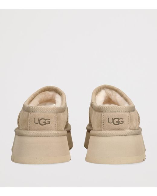 Ugg Natural Suede Bea Mary Jane Slippers