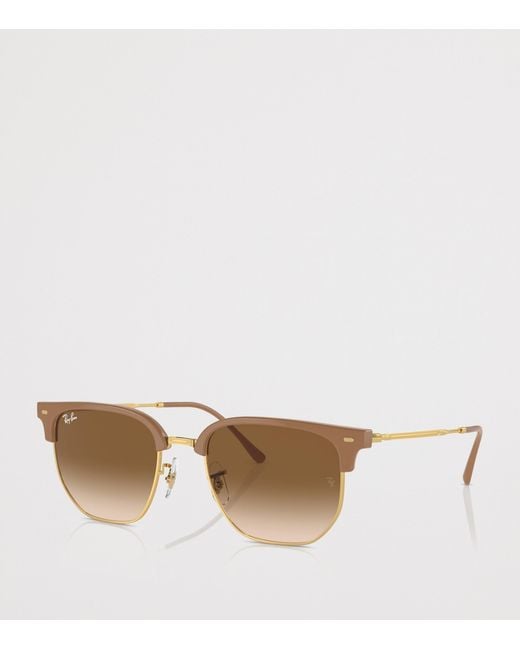 Ray-Ban Brown New Clubmaster Sunglasses