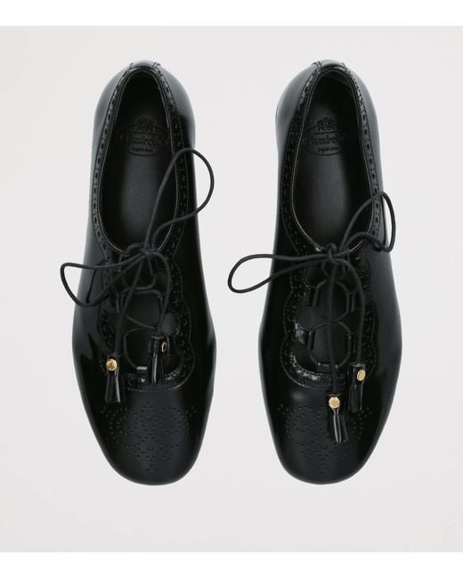 Church's Black Leather Rhea Brogue Shoes