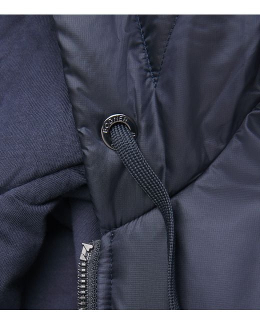 Bogner Blue Angus Hybrid Jacket for men