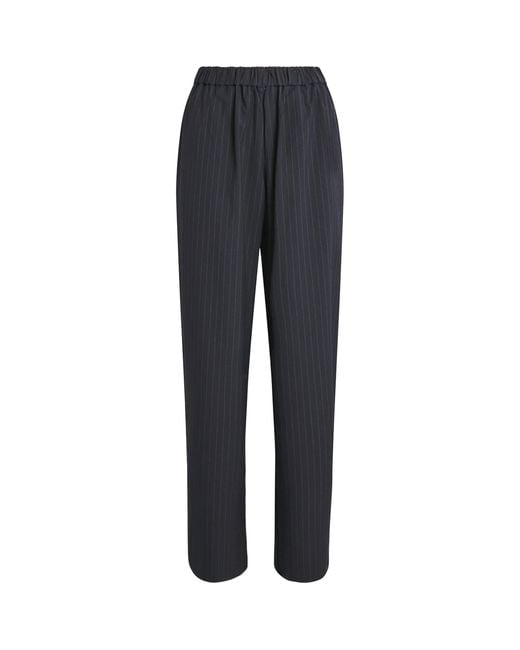 Stylein Blue Pinstripe Belicia Trousers