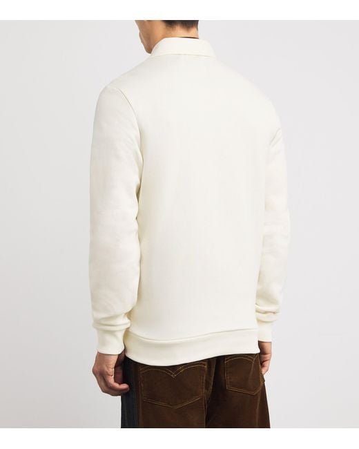 Fred Perry White Logo Track Jacket for men
